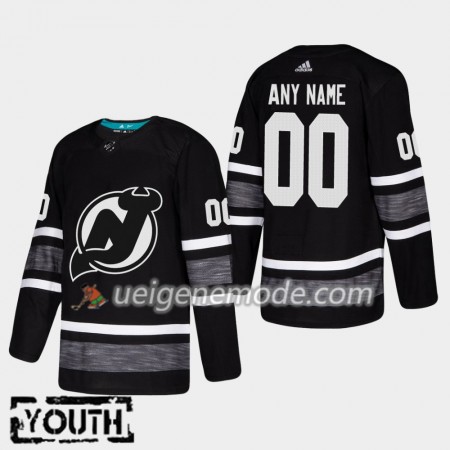 Kinder Eishockey New Jersey Devils Trikot Custom 2019 All-Star Adidas Schwarz Authentic